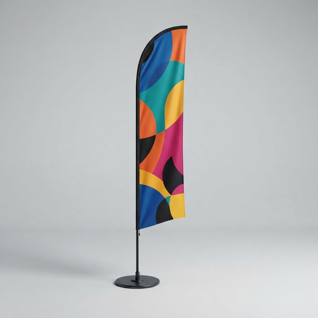 Feather Flag 14Ft - Studio Shot - Revival Brand Co.